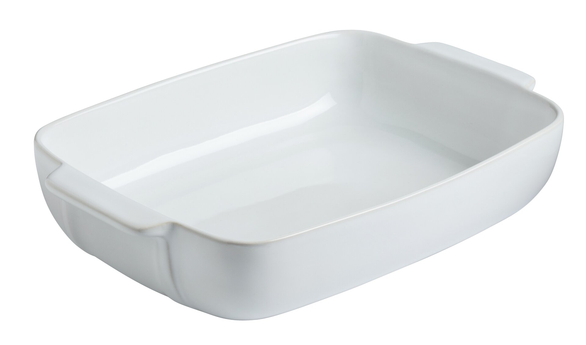 Pyrex Signature Plat Four Rectangulaire En C Ramique Blanc X Cm