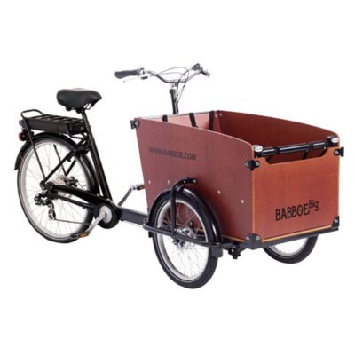 Velo Triporteur Electrique Avec Siege Bebe Et Cape De Pluie Kadolog