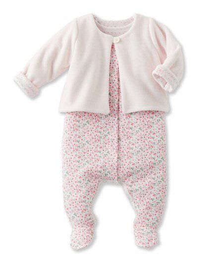 Purchase Wishlist Item Ensemble Bebe Fille Deux Pieces Rose Rosella Blanc Lait Petit Bateau Kadolog