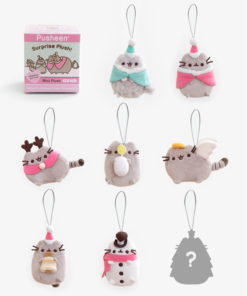 Pusheen Surprise Plush Blind Box - Holiday Cheer – Hey Chickadee - Kadolog