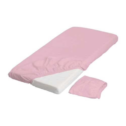 Reservez Le Cadeau Len Drap Housse Pour Lit Bebe Rose Ikea Kadolog