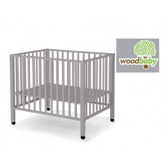 Tom Parc Hetre Stone Grey 75x95cm Roues Woodbaby Kadolog