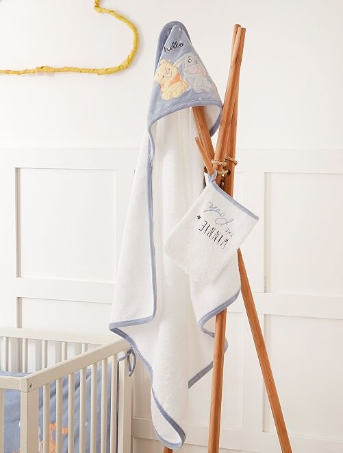 Ensemble Cape De Bain Et Gant Winnie Bebe Garcon Bleu Kiabi 15 Kadolog