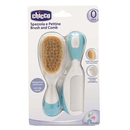 Reservez Le Cadeau Peigne Et Brosse En Soie Naturelle Chicco Carrefour Kadolog