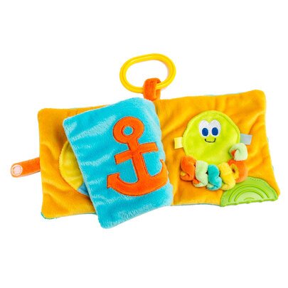 Sous L Ocean Livre D Eveil Orange Bleu De Formula Baby Livres D Eveil Aubert Kadolog