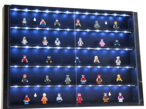 Vitrine LED 5 Niveaux Pour Minifigures