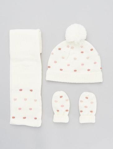 Bonnet echarpe outlet bebe fille