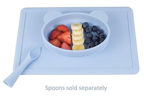 Snowtain Assiette à pour Bébé Silicone Silicone Antiderapant avec