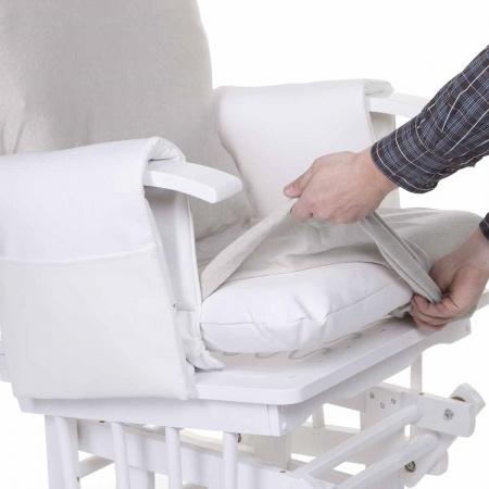 galop Heb geleerd geduldig Childwood Gliding Chair Kussenhoes Grijs | Childwood Schommelstoel Gliding  Chair Rond | Baby-Dump | Kadolog