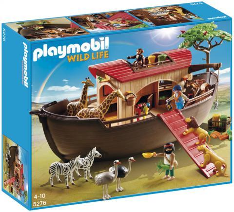 Playmobil Wild Life 5276 Arche de No avec animaux de la savane