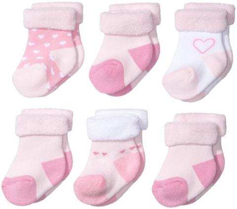 Twins Chaussettes B b fille Rose One size Amazon.fr