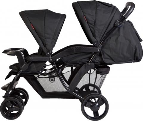 Regeneratief Wees tevreden domesticeren Duo buggy Topmark Tandem Riley Black | Kadolog